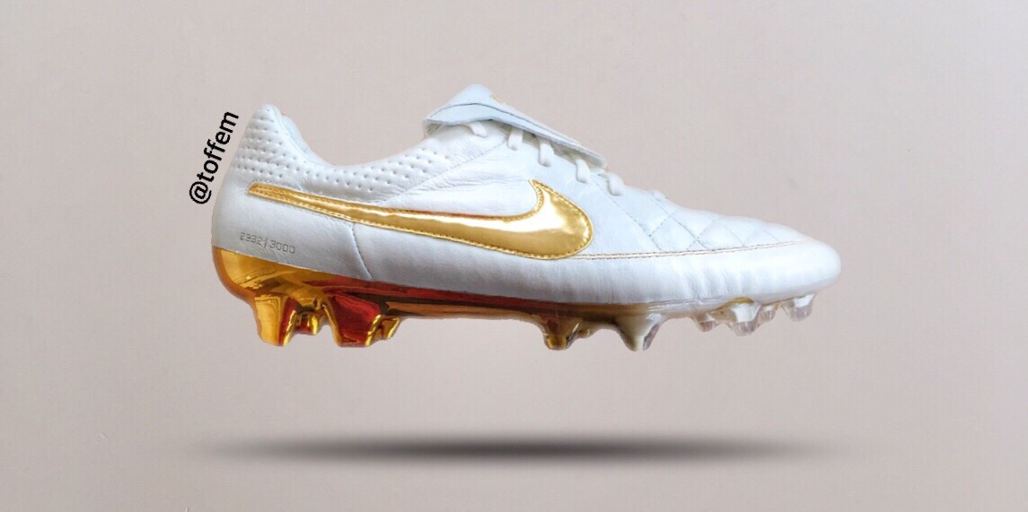 nike tiempo touch of gold
