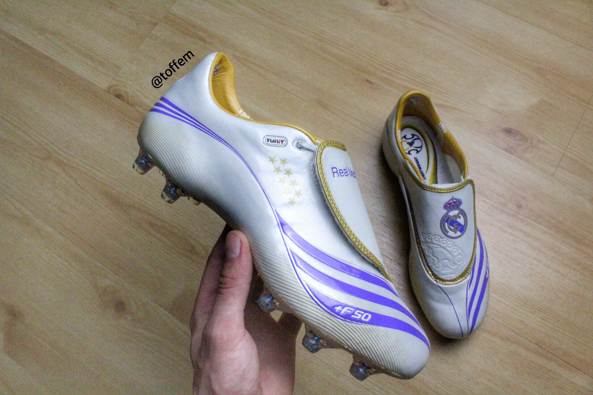 punto final ir de compras cuero Adidas F50.7 Tunit Champions League “Real Madrid” – Boots Vault